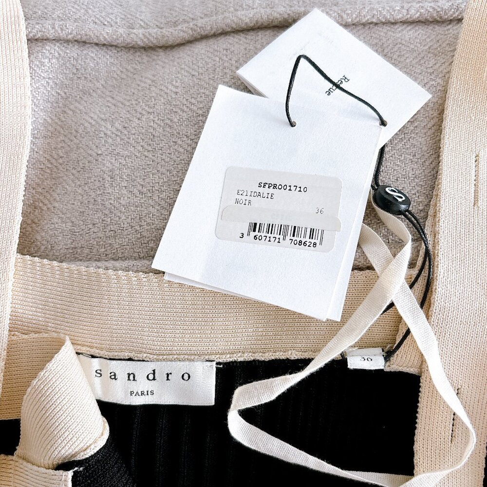 BRAND NEW WITH TAG SANDRO DRESS, SIZE 36 - Picture 3 of 5